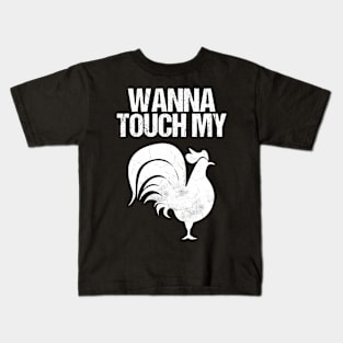 Funny Rooster Quote Kids T-Shirt